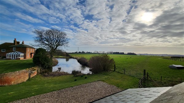 view from granary velux